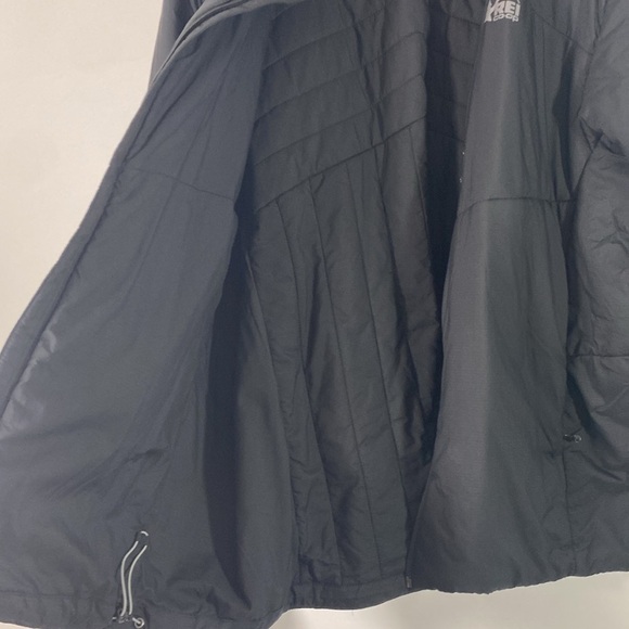 REI Men's Black Full Zip Winter Jacket with Primaloft Insulation Size XXL - Picture 6 of 9